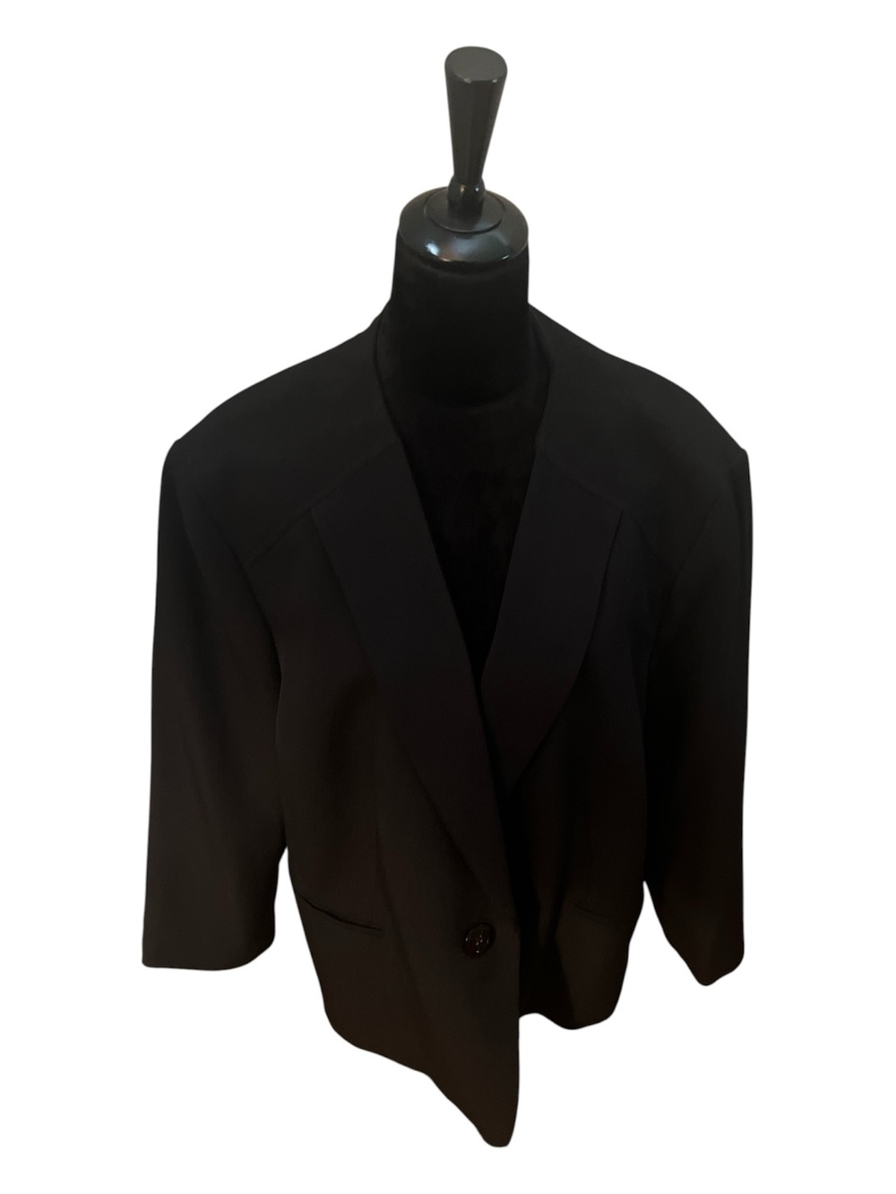 Jones Studio Black Textured Jacket